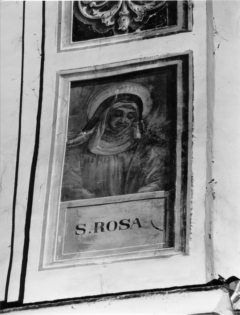 Santa Rosa da Lima (dipinto) di Domenichini Girolamo (seconda metà sec. XIX)