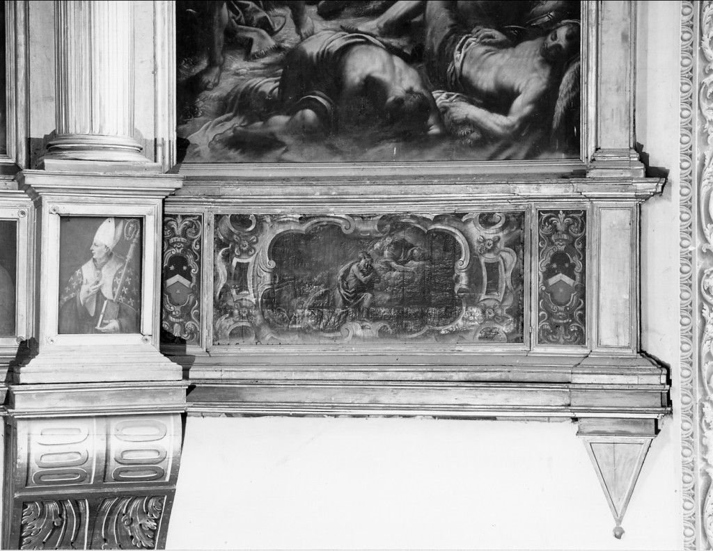Pentimento di Giona (dipinto) di Monio Domenico (cerchia) (ultimo quarto sec. XVI)