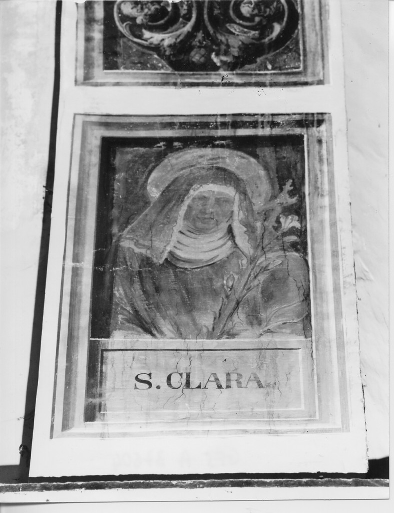 Santa Chiara (dipinto) di Domenichini Girolamo (seconda metà sec. XIX)