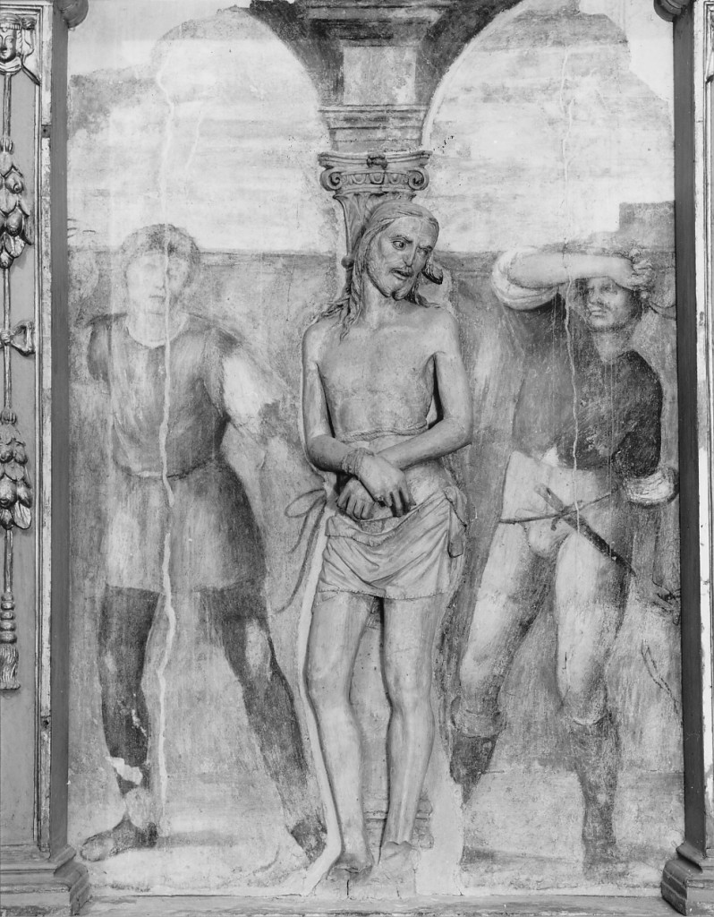 manigoldi flagellatori (dipinto) - ambito ferrarese (primo quarto sec. XVI)