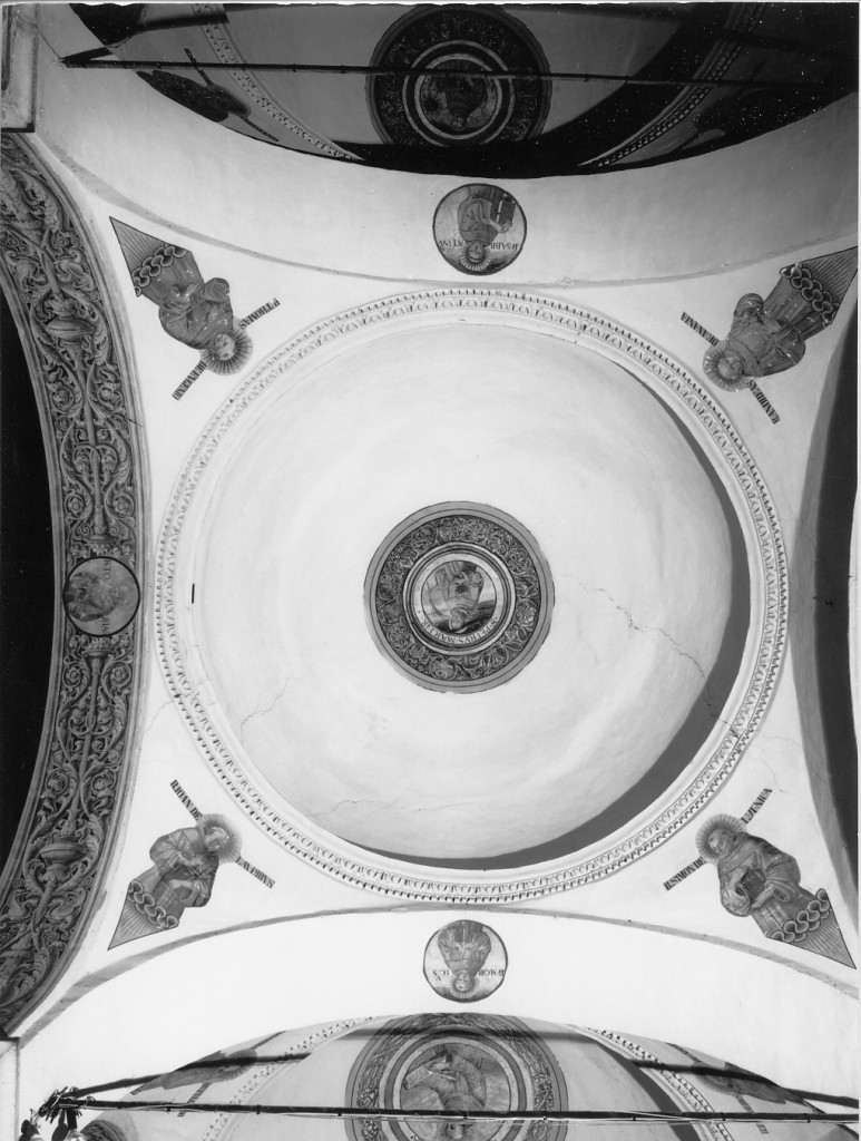 Beato Morico, Beato Giovanni, Beato Simone, San Pietro Martire, Beato Tobia, Beato Tommaso, Beato Andrea (decorazione pittorica) di Bonaccioli Gabriele detto Gabrieletto, Bonacossi Angelo Maria, Carpi Tommaso (fine/inizio secc. XV/ XVI)