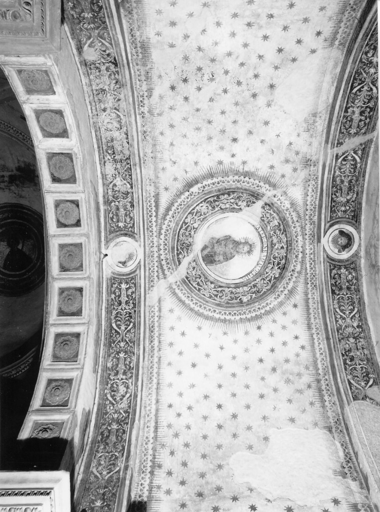 Padre Corrado di Offida (decorazione pittorica) di Bonaccioli Gabriele detto Gabrieletto (attribuito), Bonacossi Angelo Maria (attribuito), Carpi Tommaso (attribuito) (fine/inizio secc. XV/ XVI)