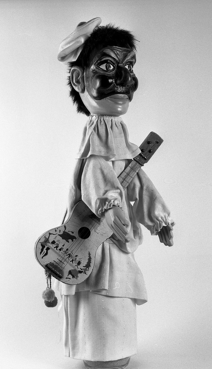 Pulcinella (burattino) di Santucci Ivo (secc. XIX/ XX)