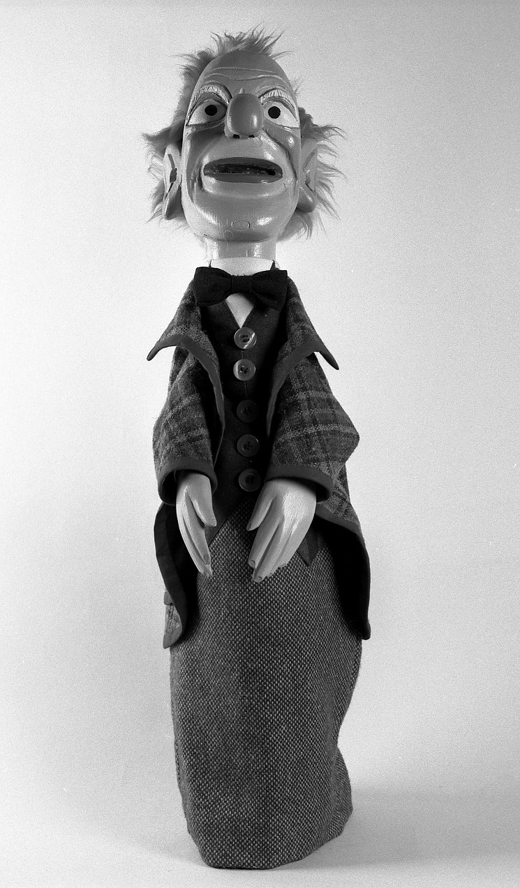 Prospero (burattino) - bottega emiliana (secc. XIX/ XX)