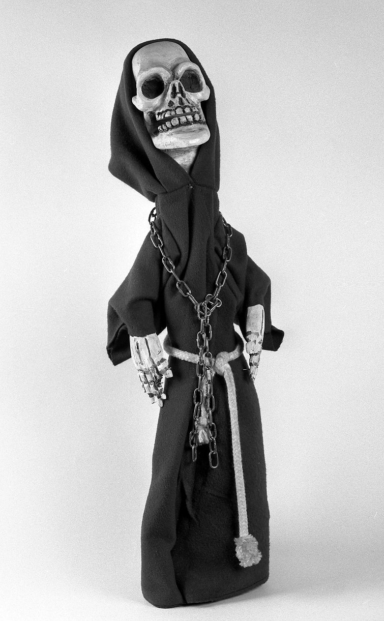 Morte (burattino) - bottega emiliano-romagnola (secc. XIX/ XX)