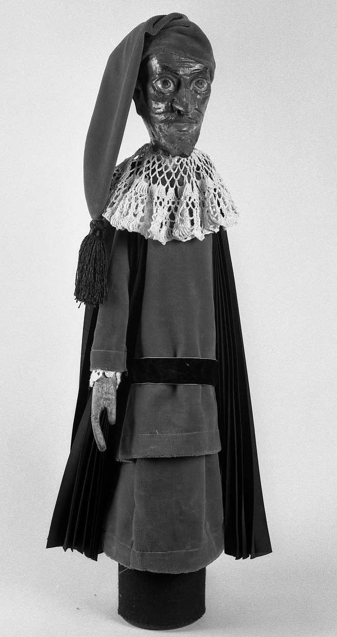 Pantalone de' Bisognosi (burattino) - bottega veneziana (secc. XIX/ XX)