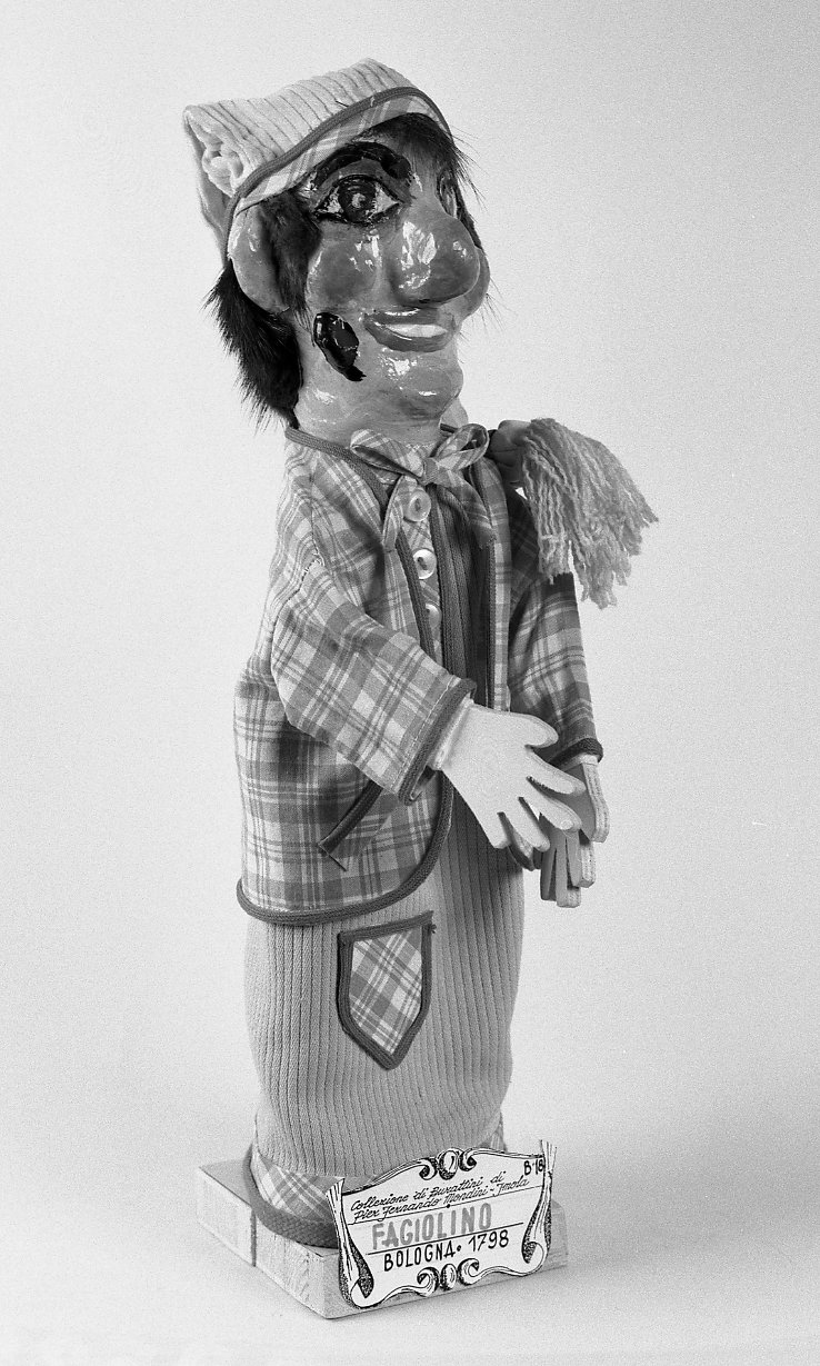 Fagiolino (burattino) - bottega bolognese (secc. XIX/ XX)