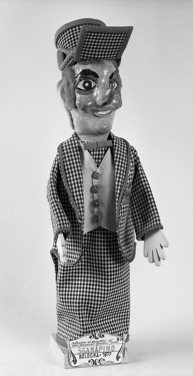 Sganapino (burattino) - bottega bolognese (secc. XIX/ XX)