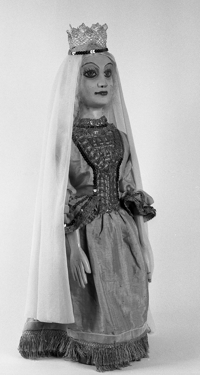 Regina (burattino) - bottega emiliano-romagnola (secc. XIX/ XX)