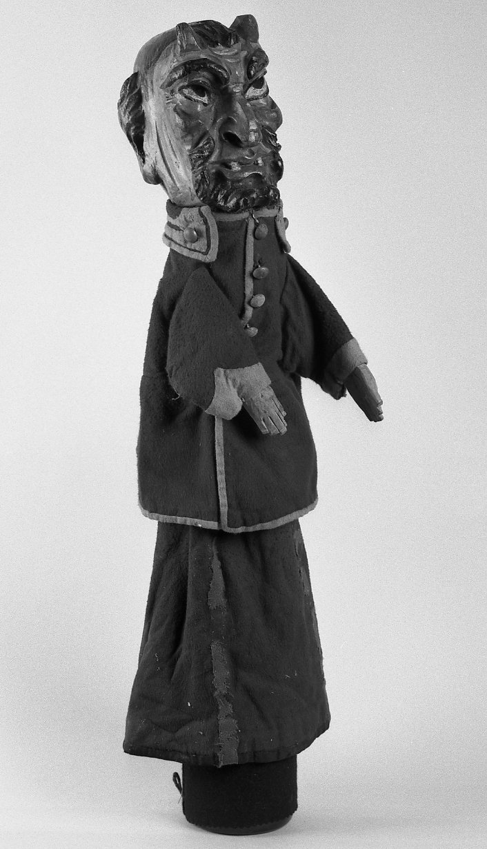 Diavolo (burattino) - bottega emiliano-romagnola (secc. XIX/ XX)