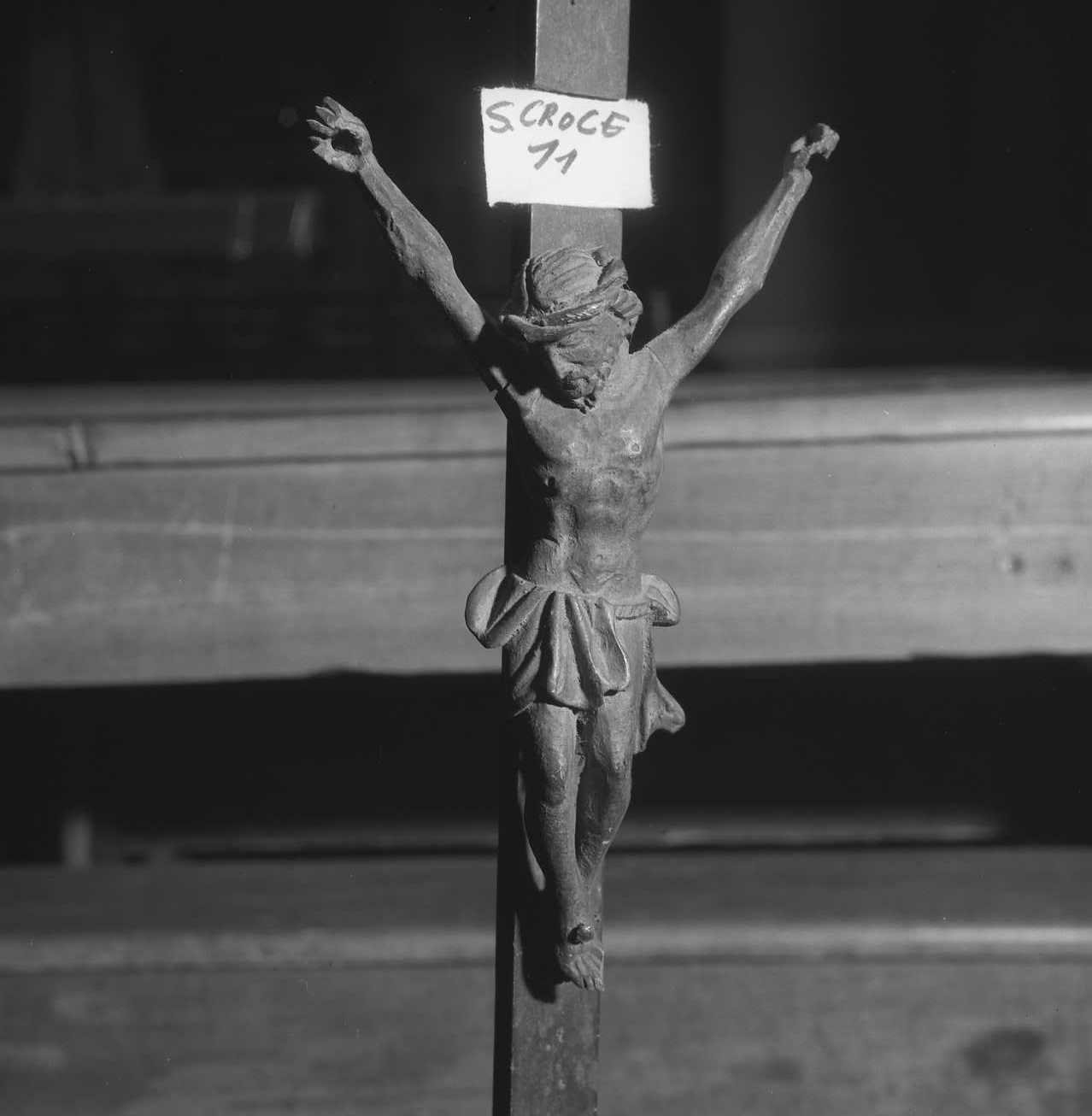 Cristo crocifisso (scultura) - bottega emiliana (sec. XVIII)