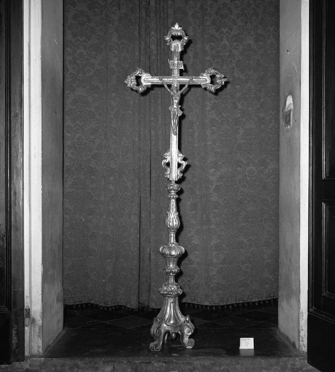 croce d'altare - bottega emiliana (sec. XVIII)