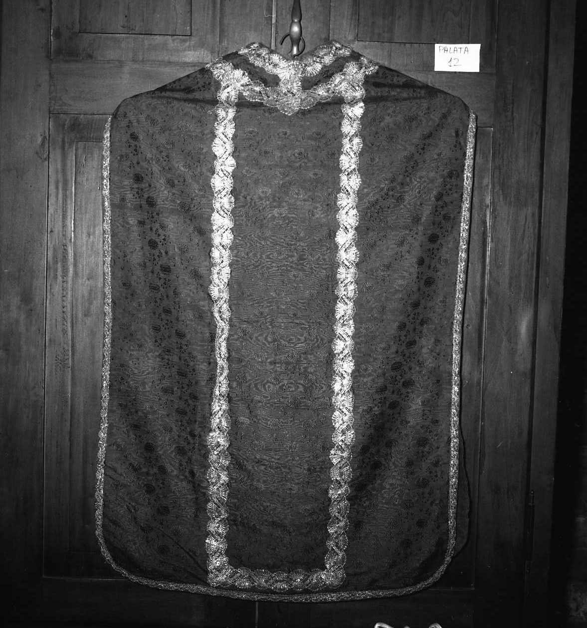 paramento liturgico - bottega emiliana (sec. XVIII)