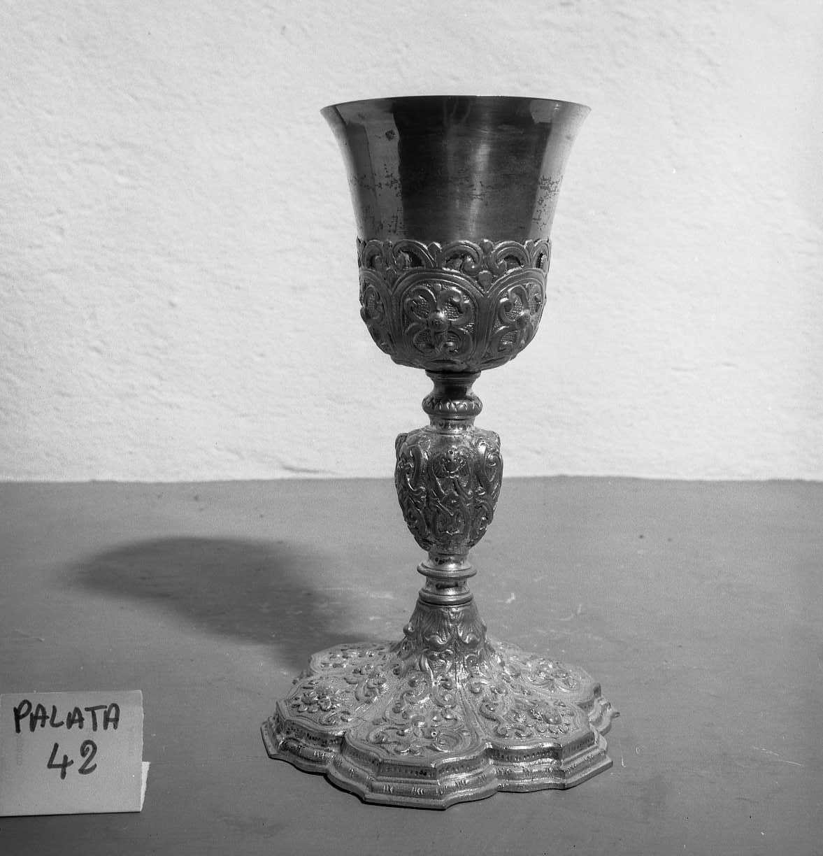 calice - bottega emiliana (sec. XVI)