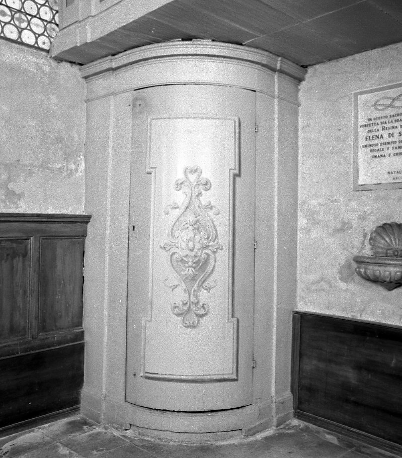 armadietto a muro, serie - manifattura ferrarese (inizio sec. XVIII)