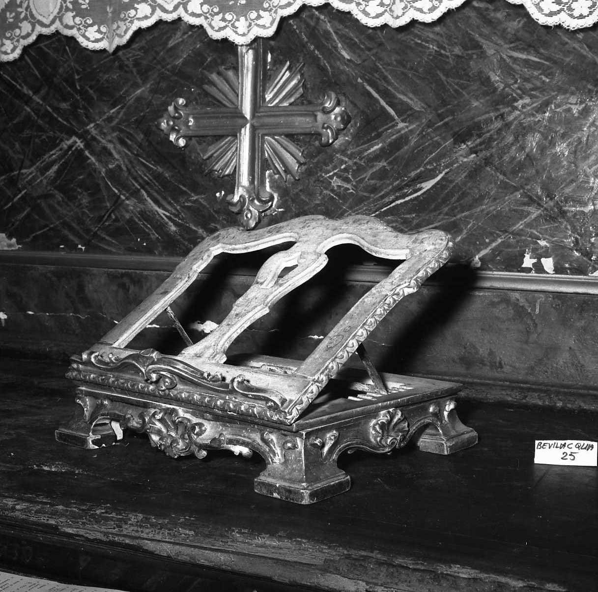 leggio d'altare - bottega emiliana (sec. XVIII)