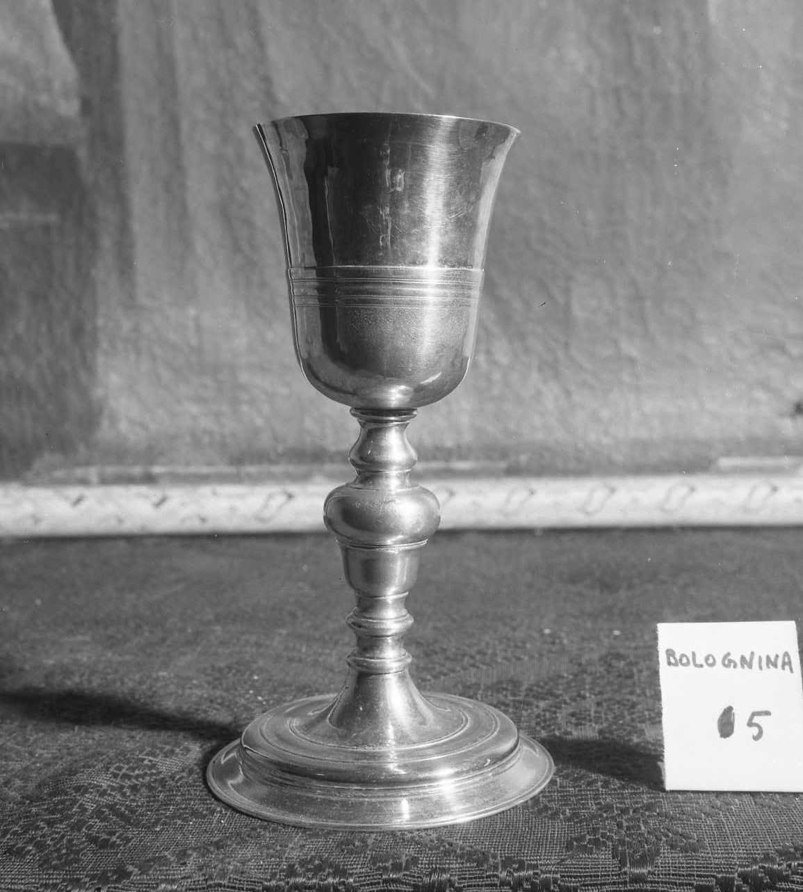 calice - bottega emiliana (sec. XVII)