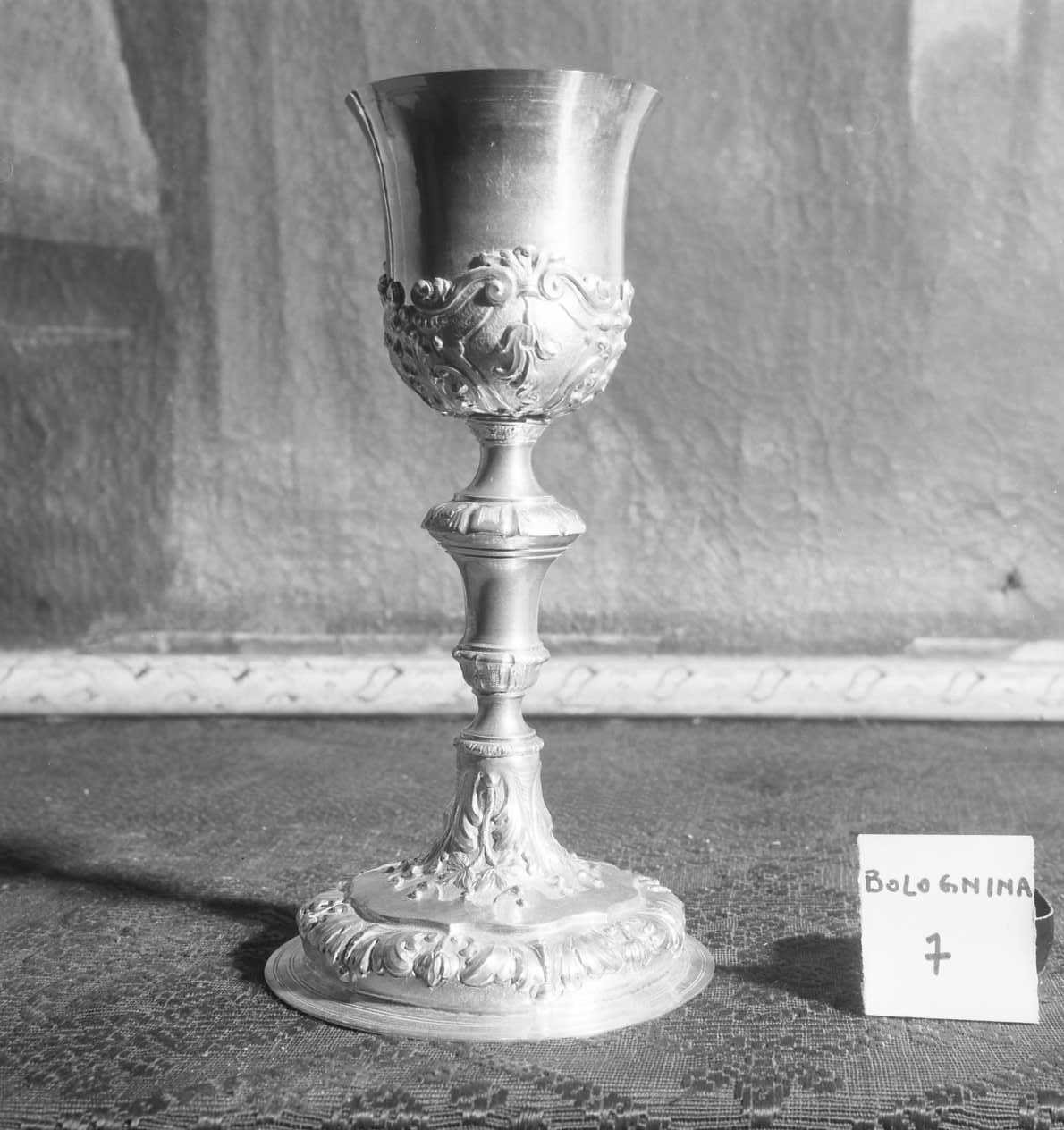 calice - bottega emiliana (sec. XVIII)