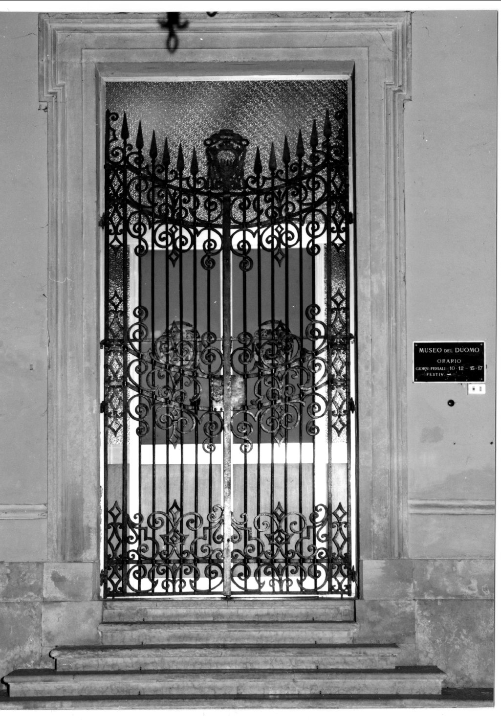 cancello, serie - manifattura ferrarese (sec. XVIII)