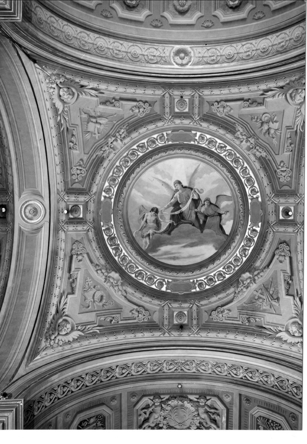 dipinto, complesso decorativo di Monti Virginio (e aiuti) (fine sec. XIX)