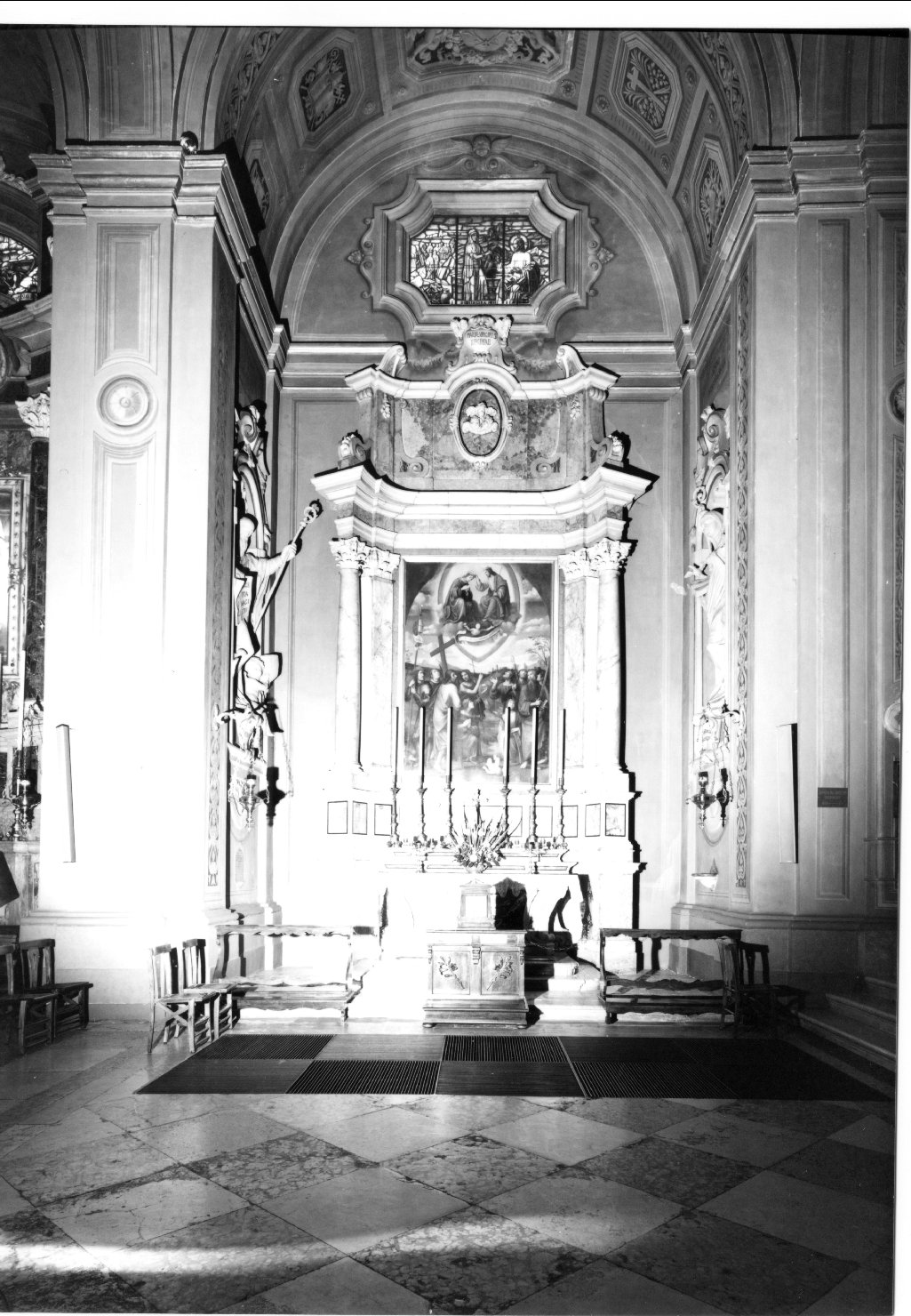 altare - manifattura ferrarese (ultimo quarto sec. XIX)