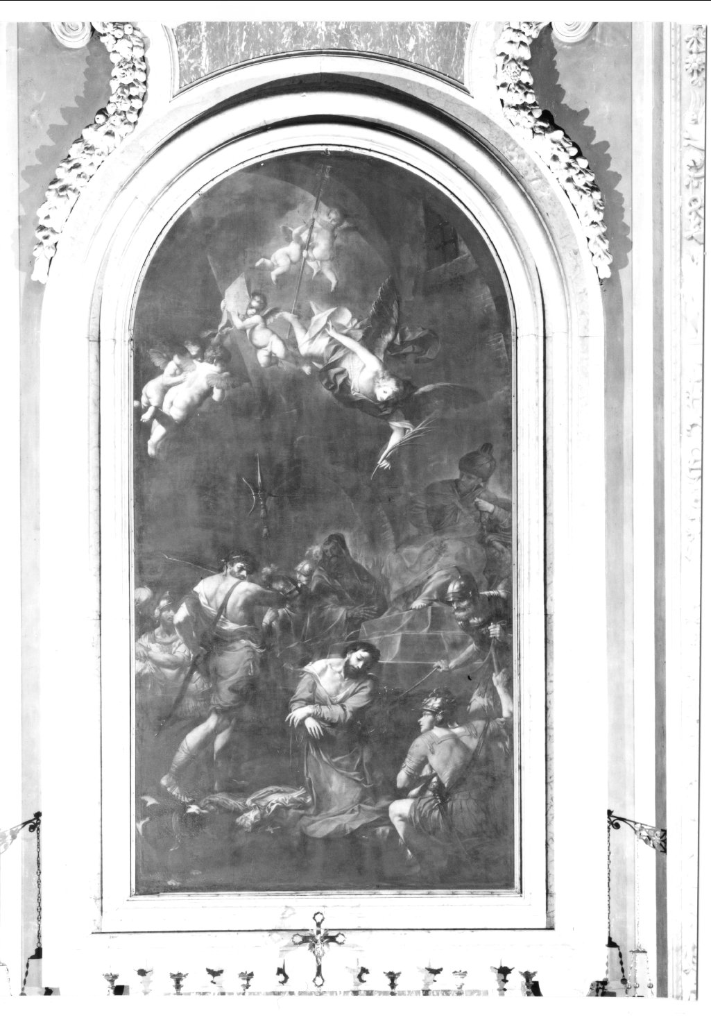 martirio di San Maurelio, Santo martire (dipinto) di Torelli Felice (sec. XVIII)