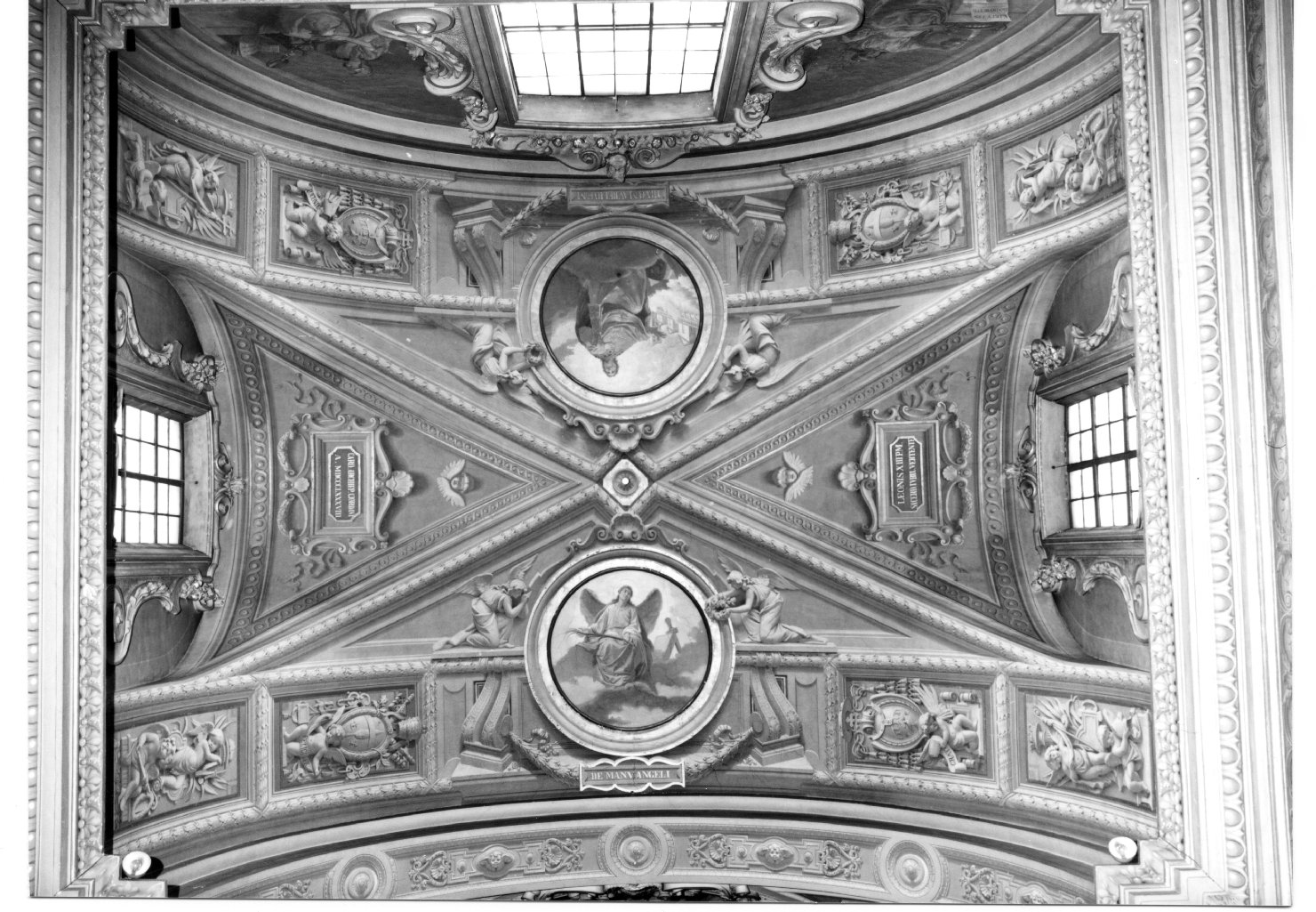 dipinto, complesso decorativo di Mantovani Alessandro, Monti Virginio (e aiuti) (sec. XIX)