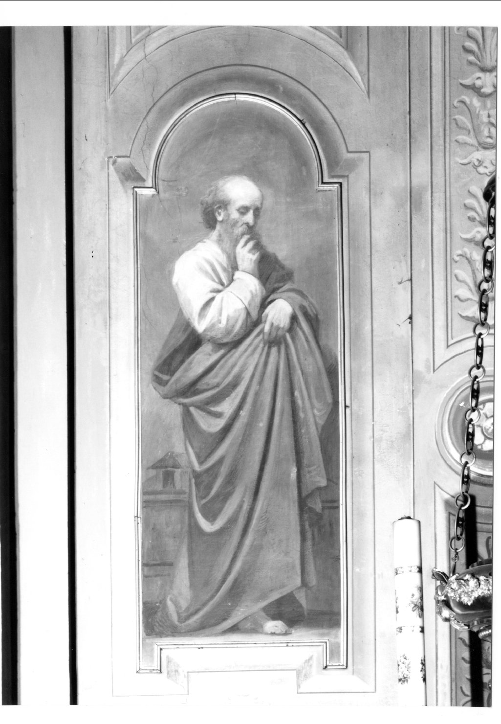 Mosè (dipinto, elemento d'insieme) di Monti Virginio (e aiuti) (sec. XIX)