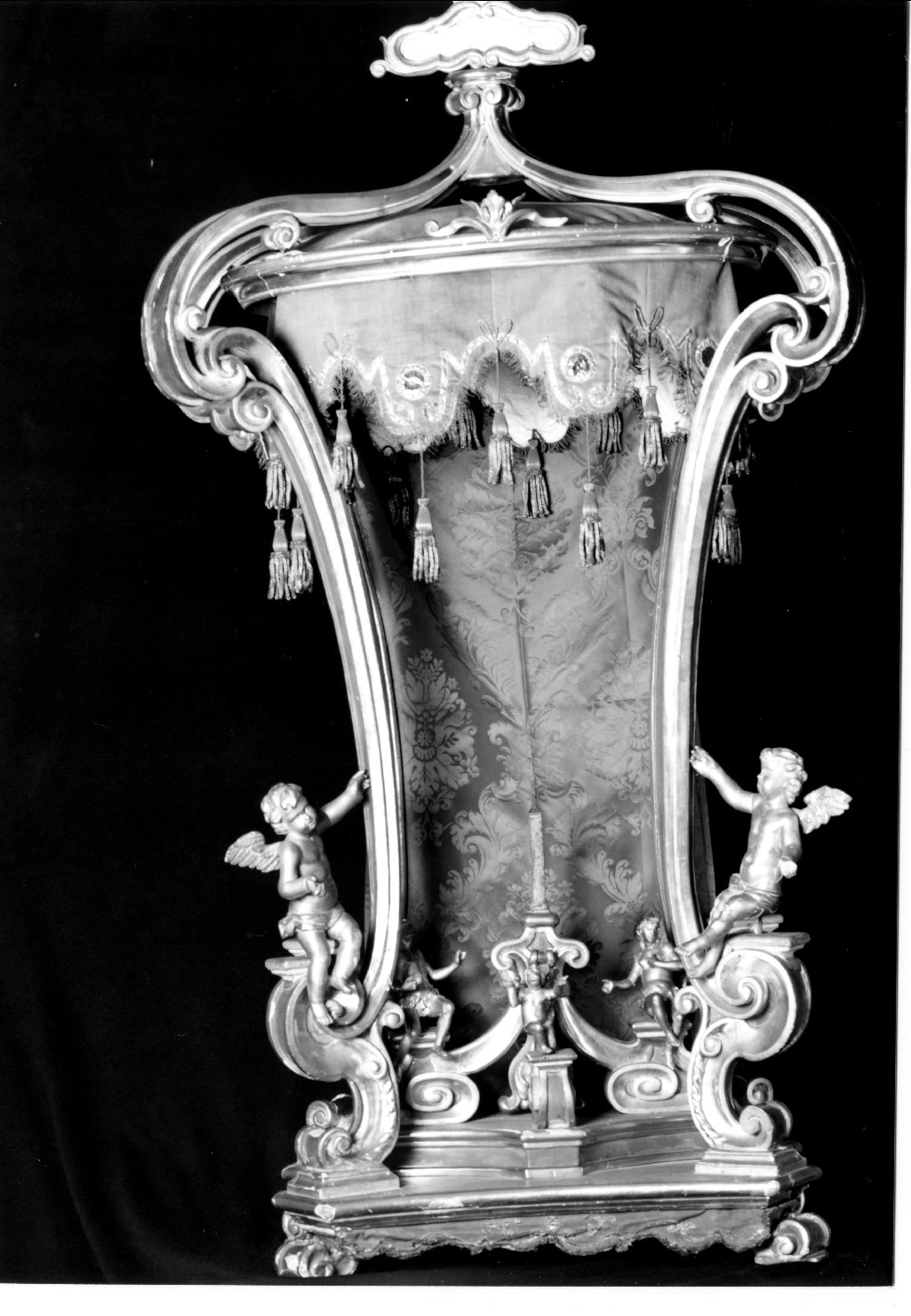 espositorio eucaristico - manifattura emiliana (sec. XIX)