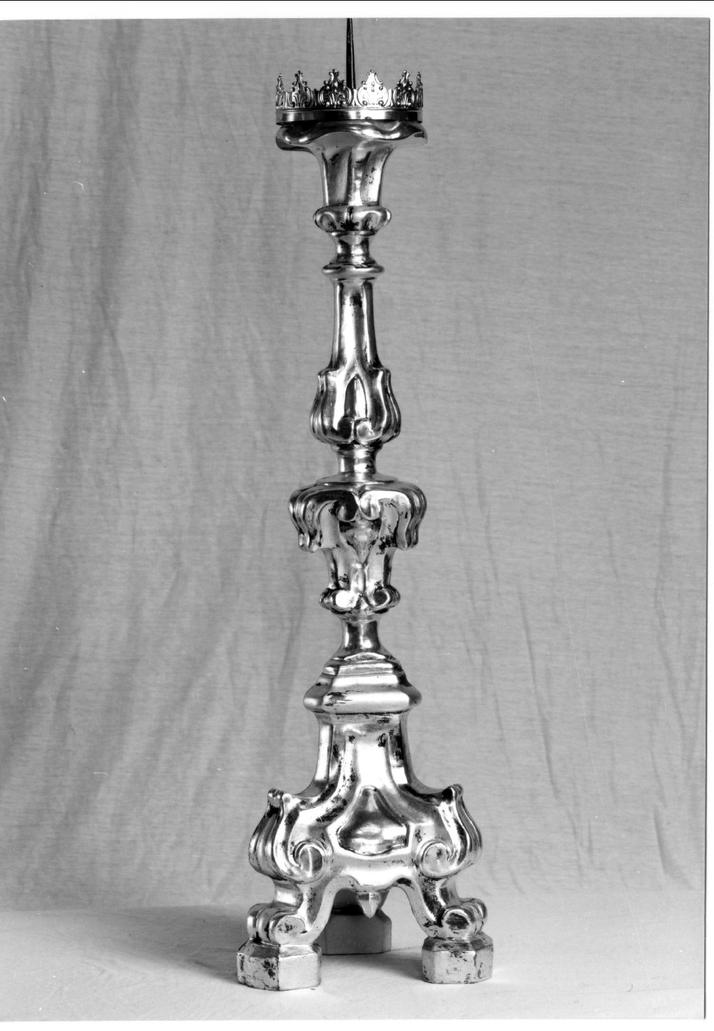 candeliere, serie - manifattura ferrarese (seconda metà sec. XVIII)