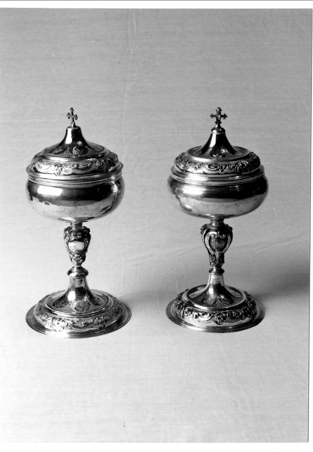 pisside, serie - manifattura Italia centro-settentrionale (seconda metà sec. XIX)