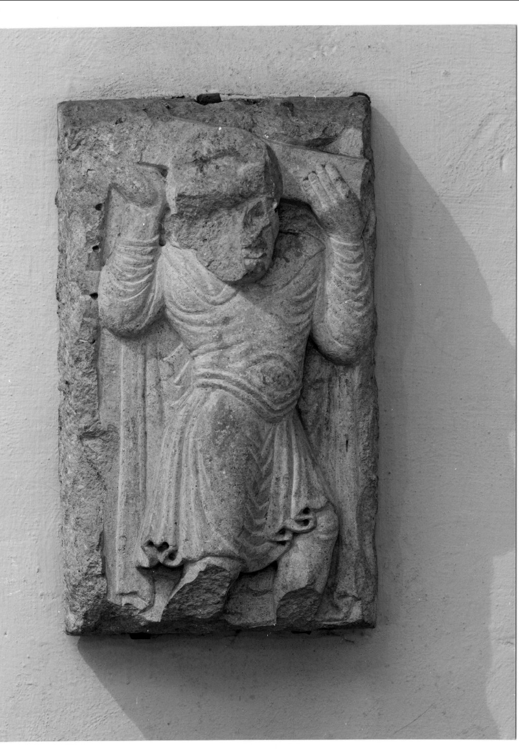 telamone (rilievo, frammento) di Nicolò (cerchia) (sec. XII)