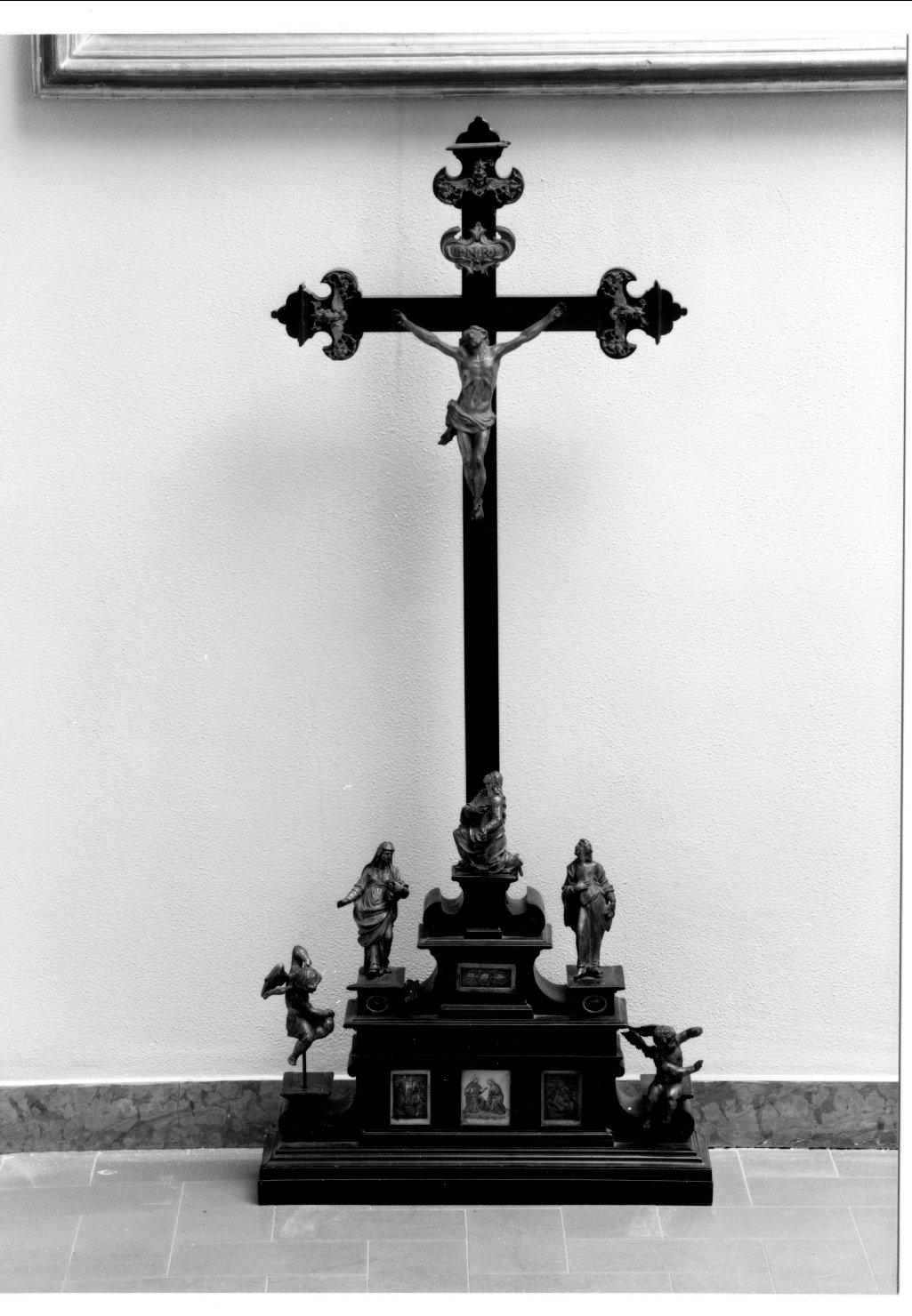 croce da tavolo - manifattura Italia centro-settentrionale (sec. XVII)