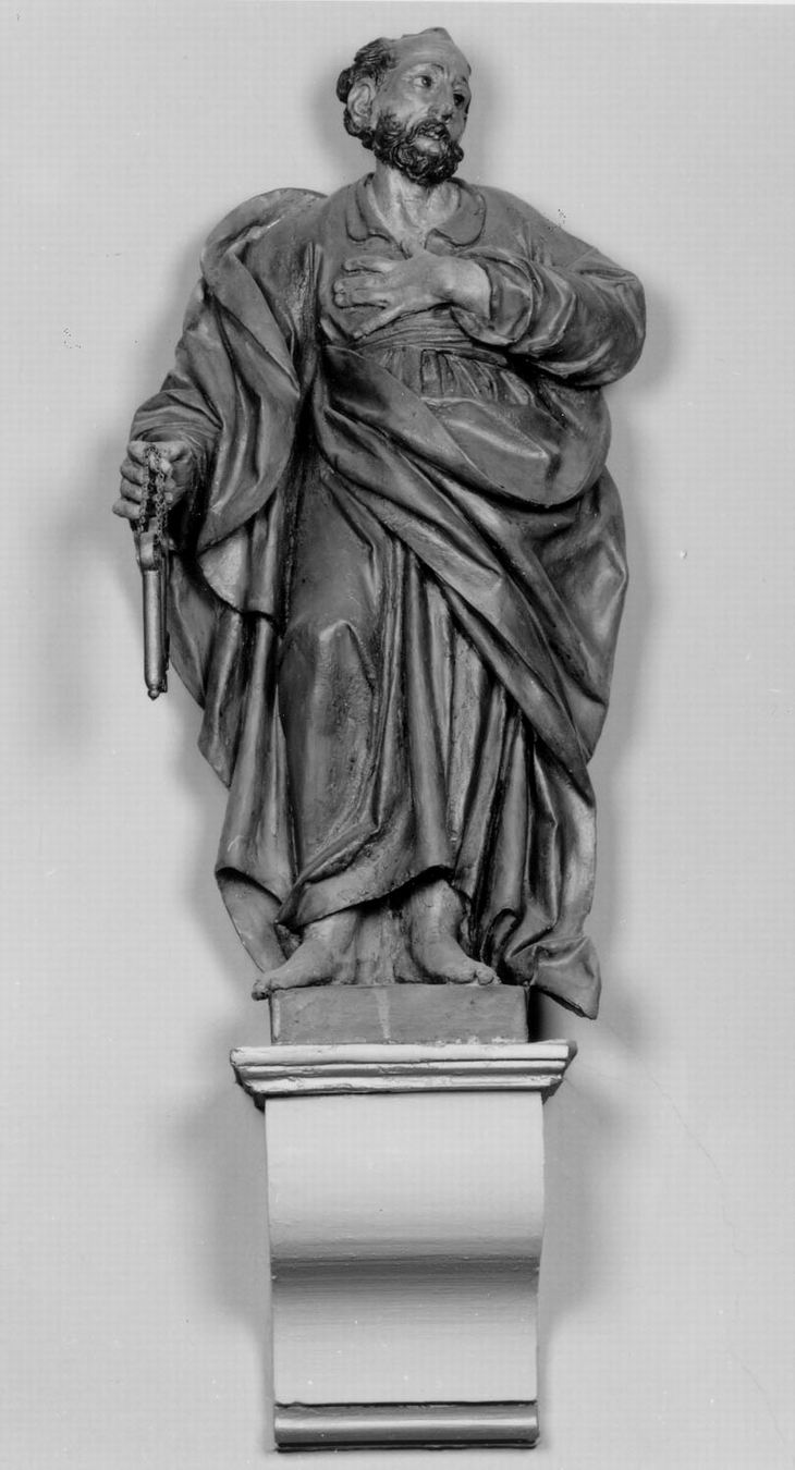 San Pietro (statua) - manifattura emiliana (sec. XIX)