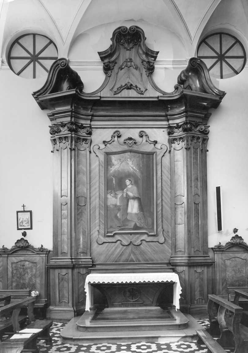 altare, elemento d'insieme - manifattura emiliana (sec. XVIII)