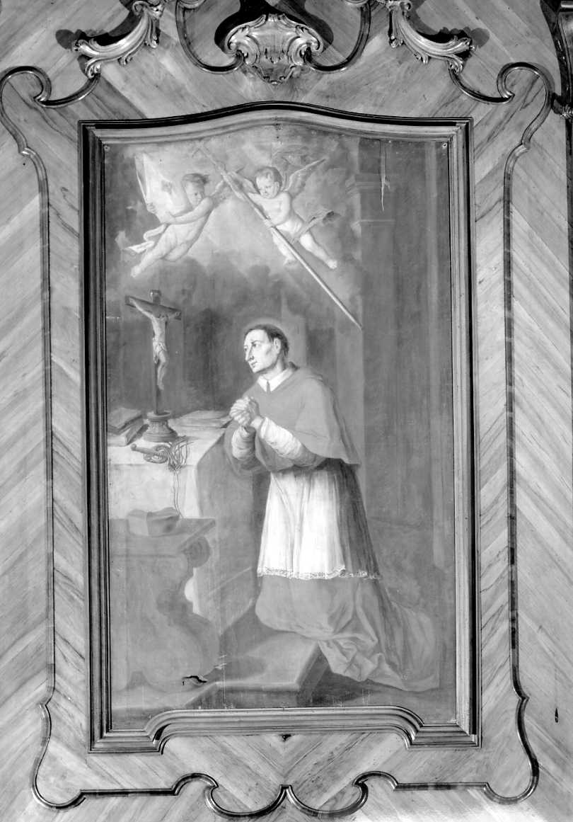 San Carlo Borromeo (dipinto) di Bonardi Giovanni detto Tiziano delle Sgure (sec. XVIII)