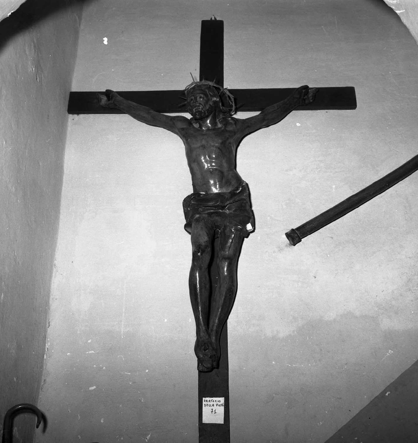 Cristo crocifisso (scultura) - bottega emiliana (sec. XVII)