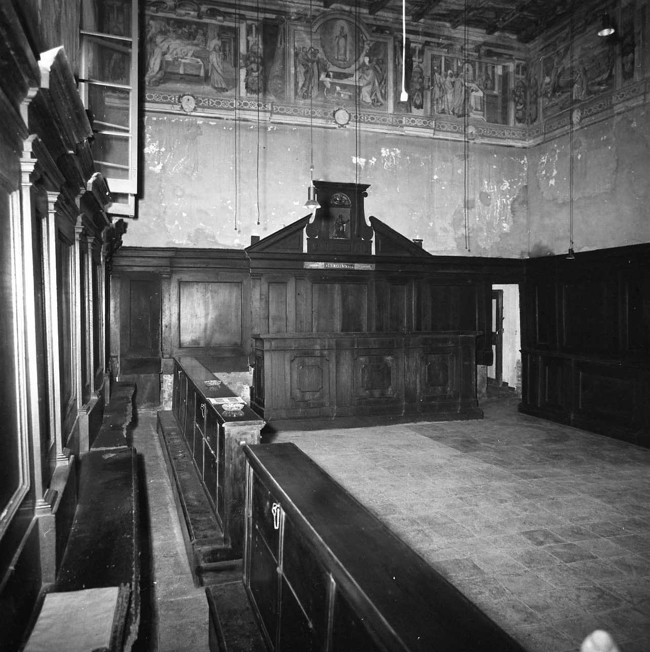 stalli del coro - bottega emiliana (sec. XVII)