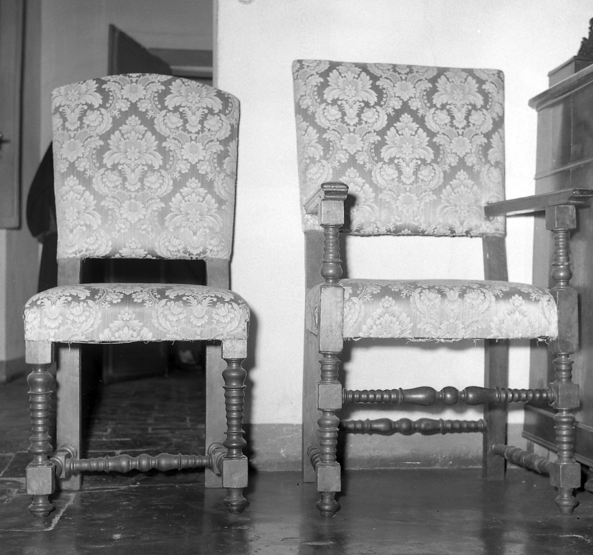 servizio di sedie - bottega emiliano-romagnola (sec. XVII)