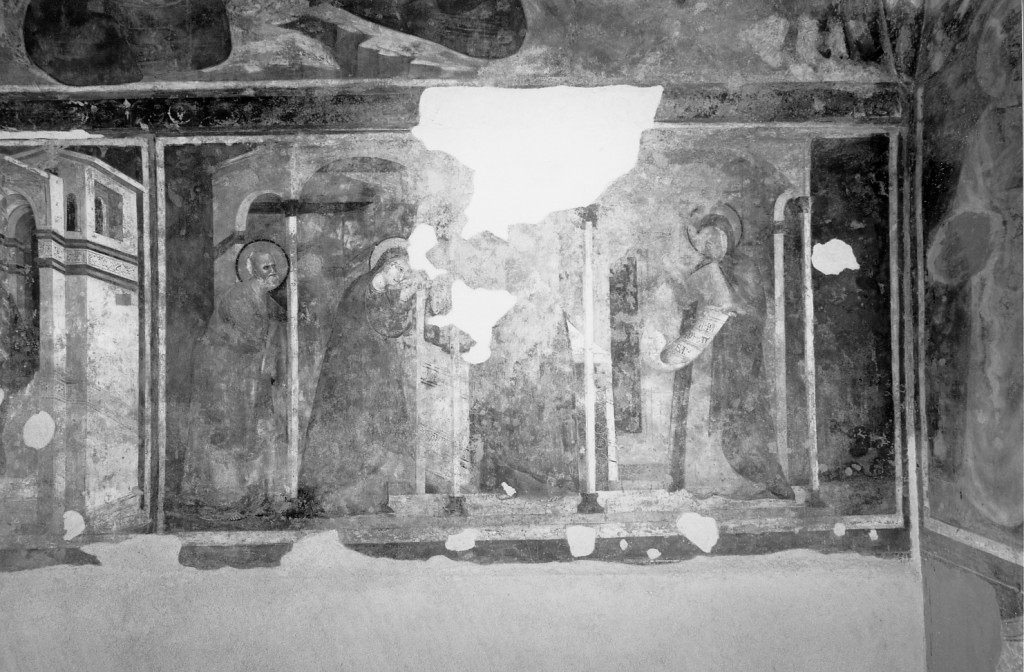 presentazione di Gesù al tempio (dipinto, elemento d'insieme) di Maestro di Sant'Antonio in Polesine Secondo (primo quarto sec. XIV)