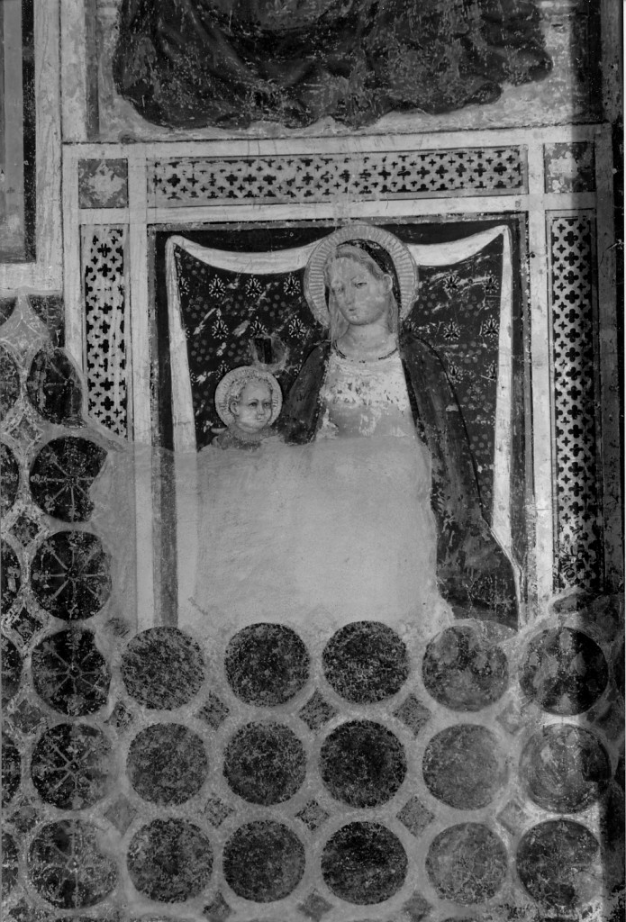 Madonna con Bambino (dipinto) di Maestro GZ (attribuito) (sec. XV)