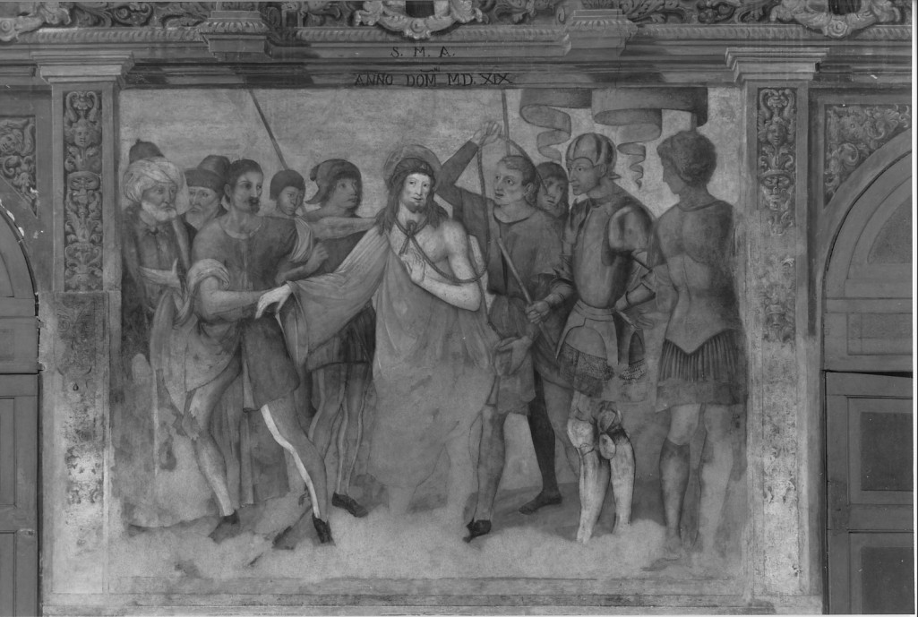 flagellazione di Cristo (dipinto) di Coltellini Michele (sec. XVI)
