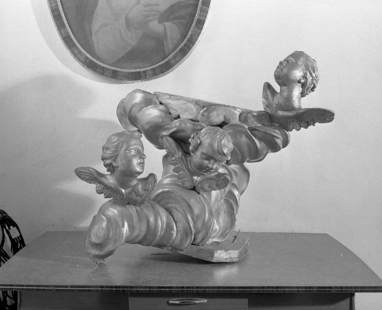 angeli (scultura) - ambito ferrarese (fine sec. XVIII)