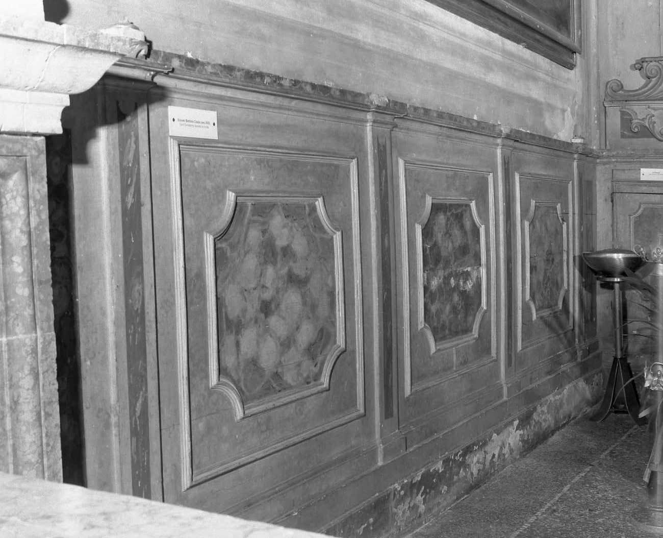 dossale - ambito ferrarese (metà sec. XVIII)