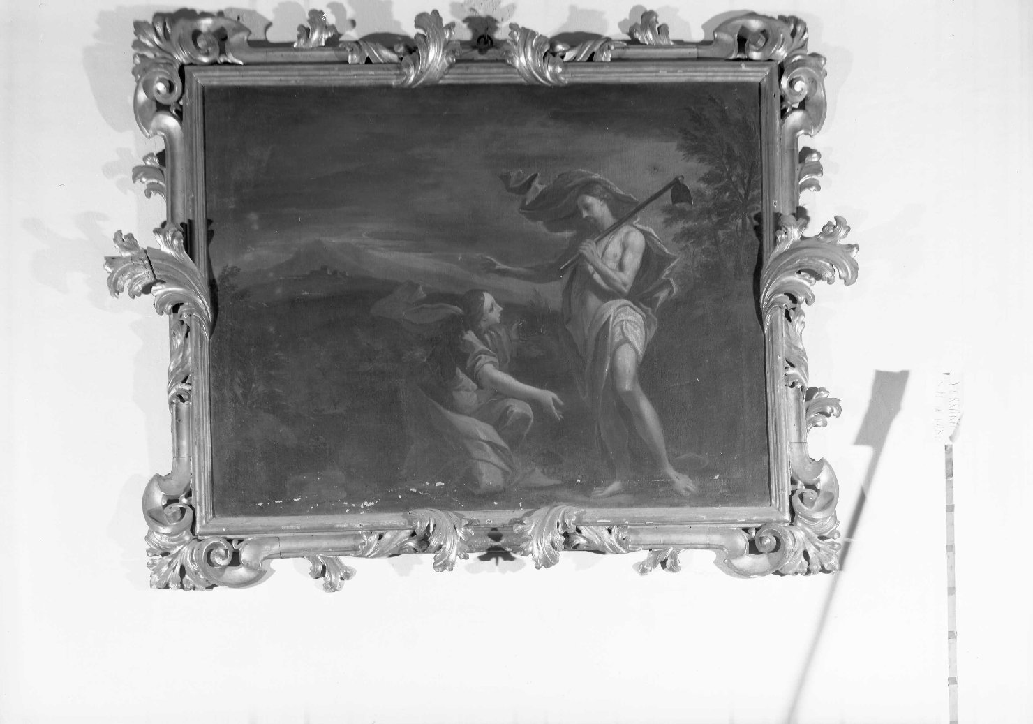 apparizione di Cristo risorto a Santa Maria Maddalena (dipinto) di Parolini Giacomo (attribuito) (primo quarto sec. XVIII)