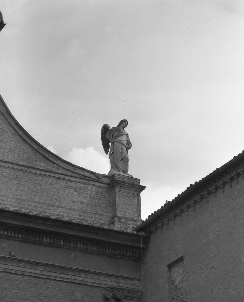 angelo (scultura, elemento d'insieme) di Ferreri Andrea (primo quarto sec. XVIII)