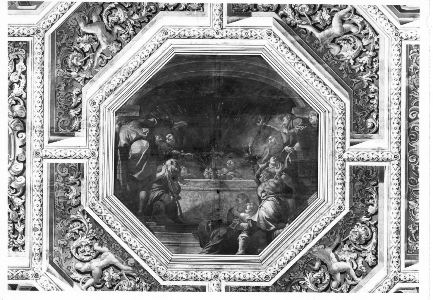 Sangue di Cristo (dipinto) di Bononi Carlo (sec. XVII)