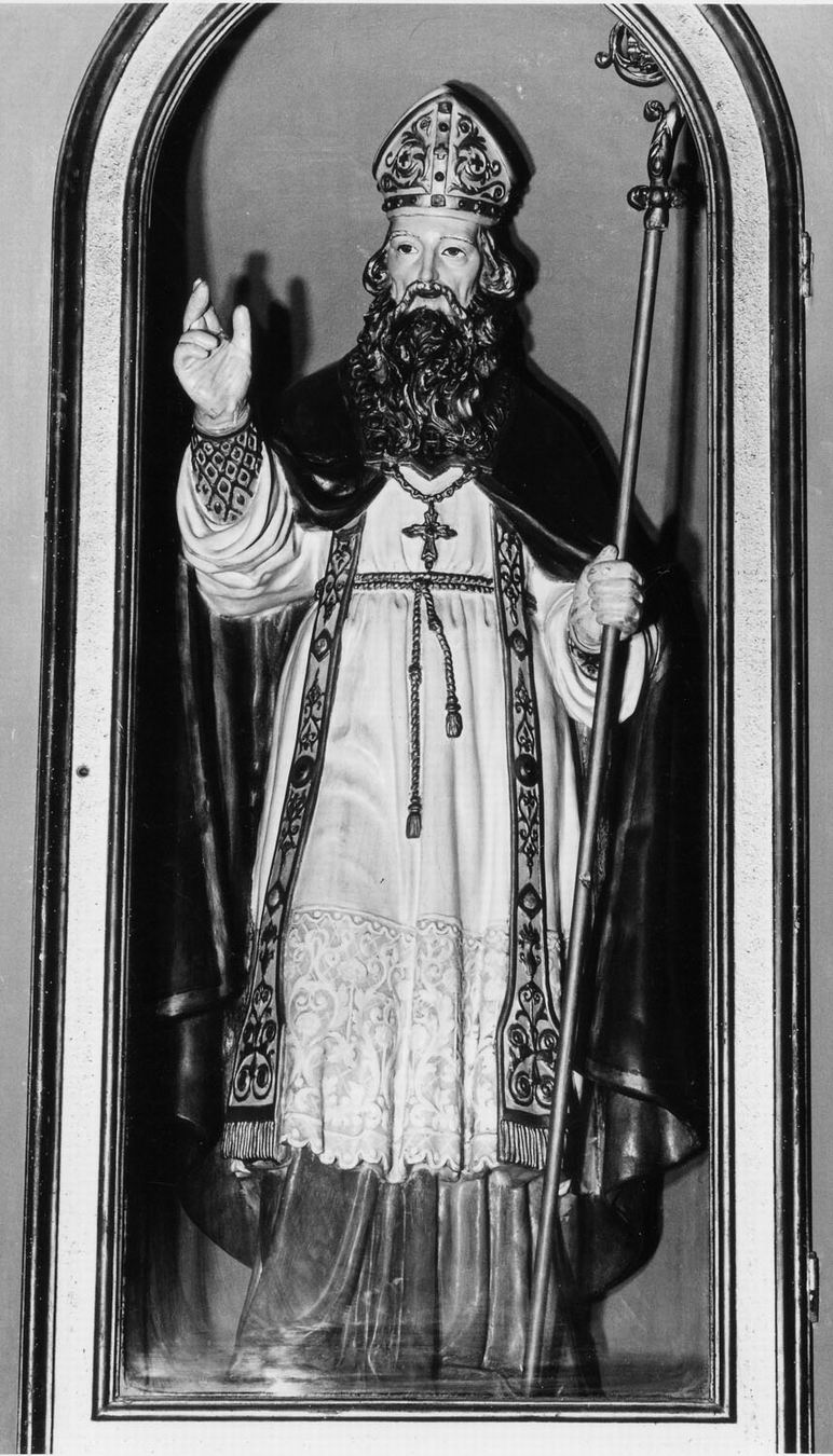 San Geminiano (statua) - ambito emiliano (prima metà sec. XIX)