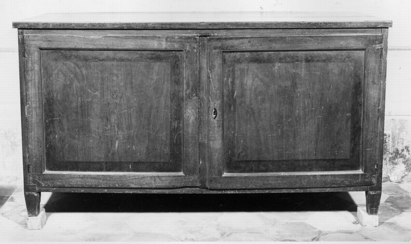 credenza - manifattura emiliana (prima metà sec. XIX)