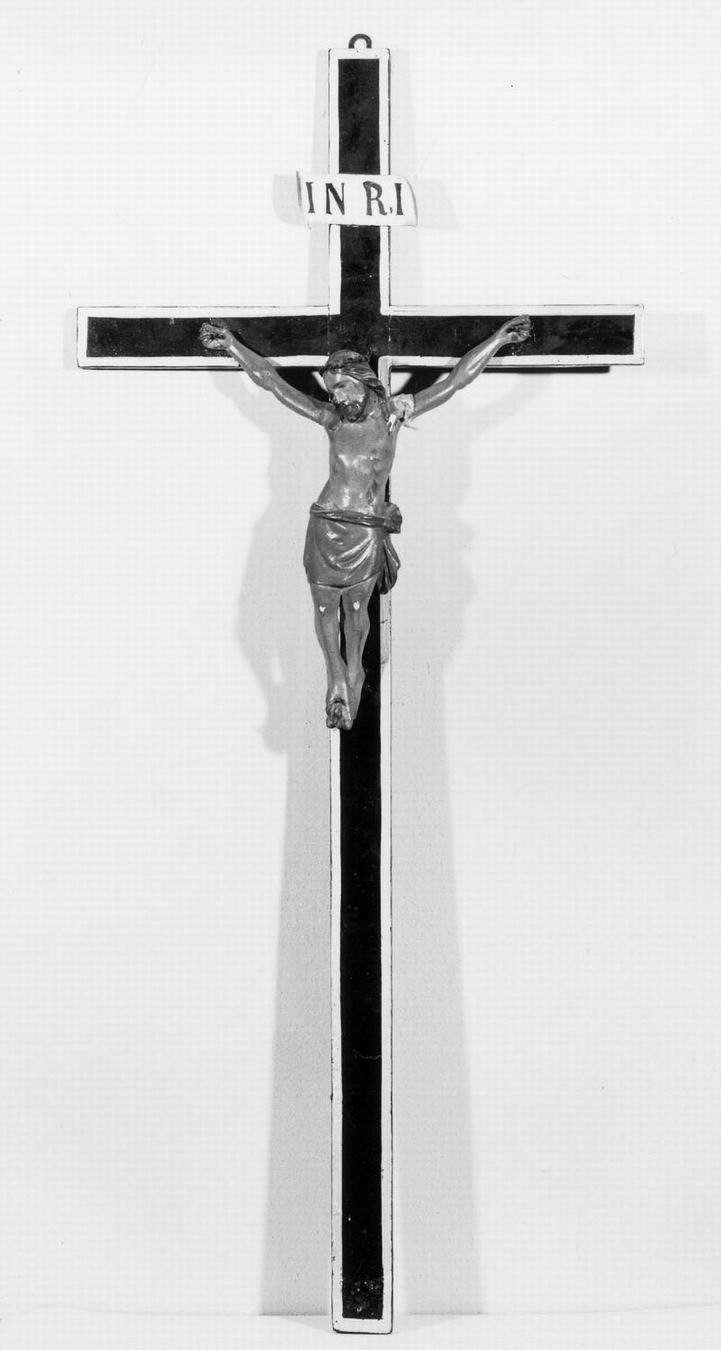 Cristo Crocifisso (scultura) - manifattura emiliana (prima metà sec. XIX)